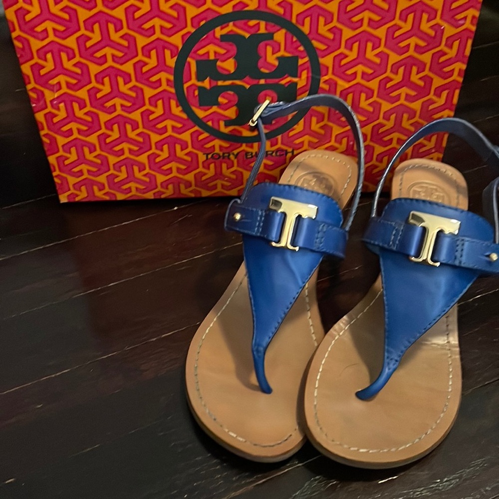 Tory Burch Blue Nile Wedge Sandal